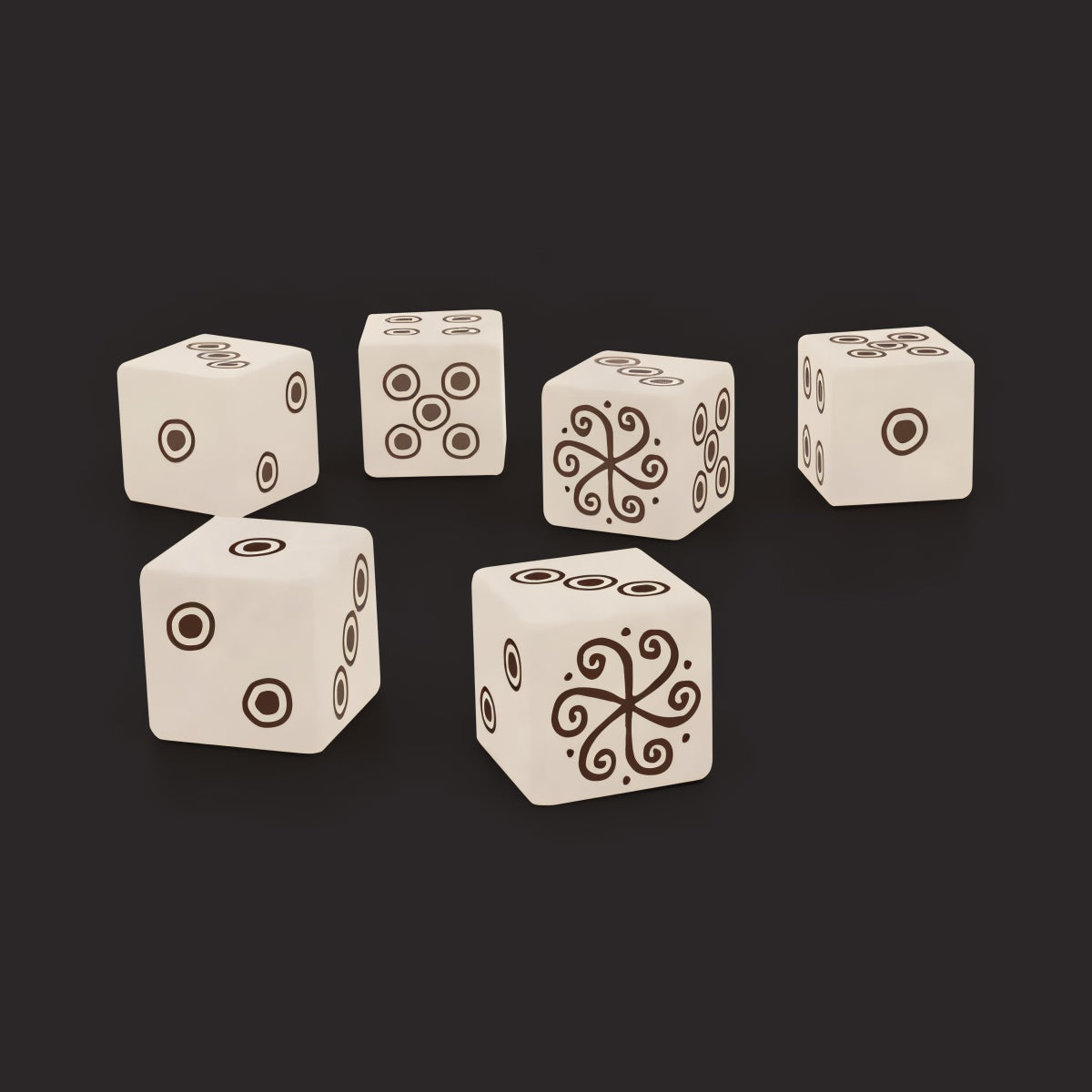 Vaesen Nordic Horror RPG: Custom Dice Set