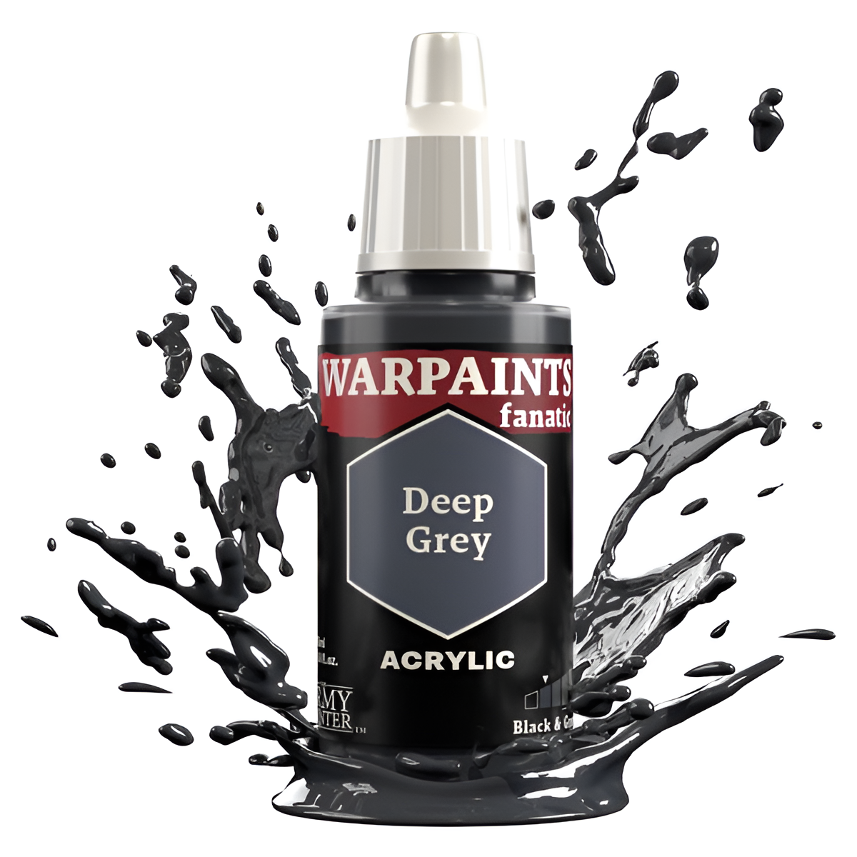 The Army Painter: Warpaints Fanatic - Deep Grey (18ml)