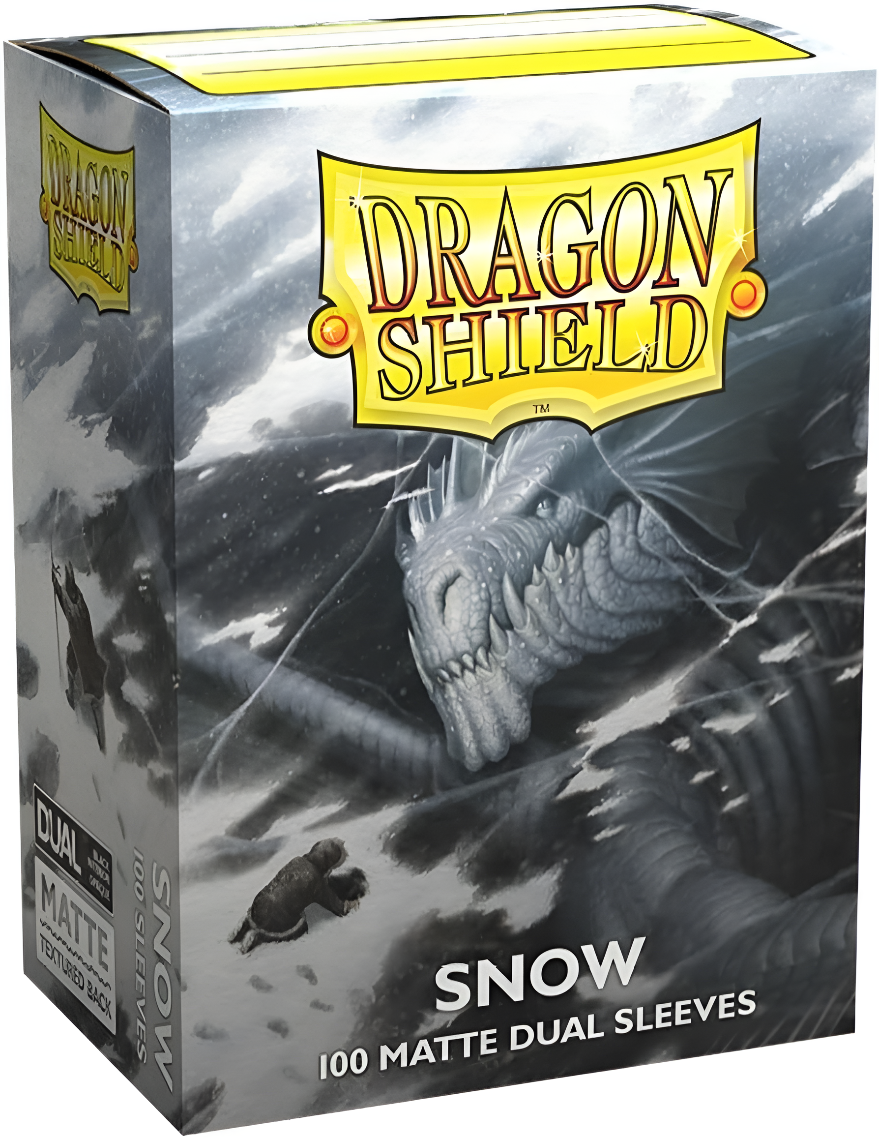 Dragon Shield: Snow - Matte Dual Card Sleeves (100ct)