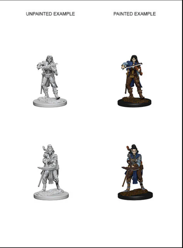 Pathfinder Deep Cuts Unpainted Miniatures: W04 Elf Female Bard