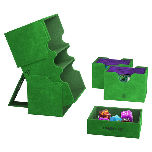 Deck Box: Stronghold: 200+ XL Green (PREORDER)