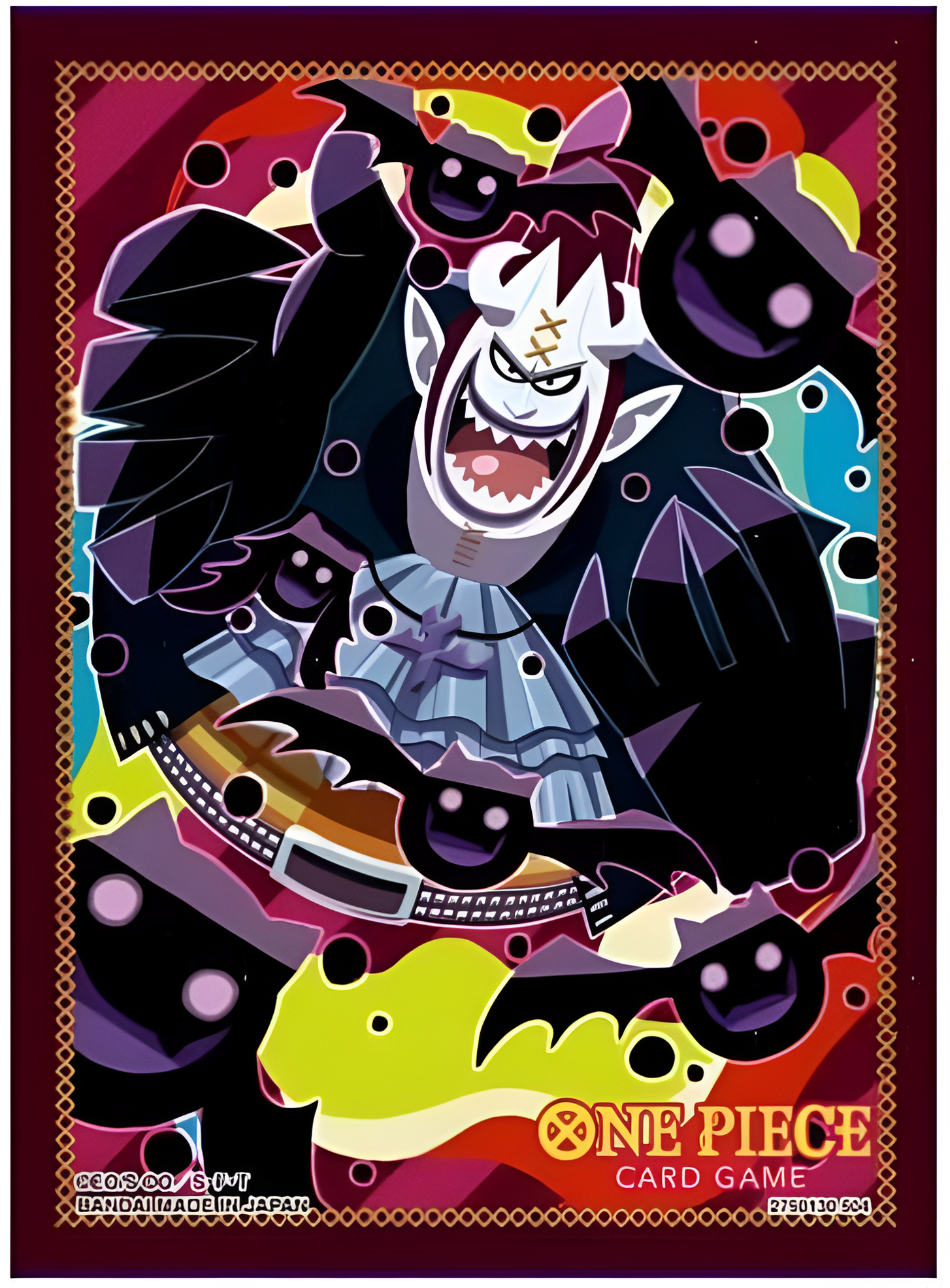 One Piece Card Game Official Sleeves: Assortment 8 - Gecko Moria (70-Pack)