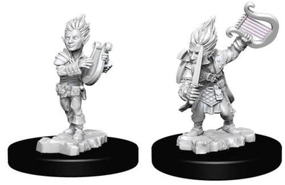 Pathfinder Deep Cuts Unpainted Miniatures: W5 Gnome Male Bard
