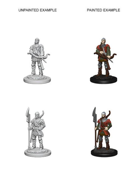 Pathfinder Deep Cuts Unpainted Miniatures: W04 Town Guards
