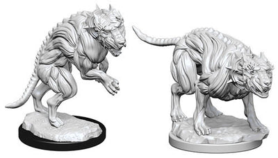 Pathfinder Deep Cuts Unpainted Miniatures: W01 Hell Hounds