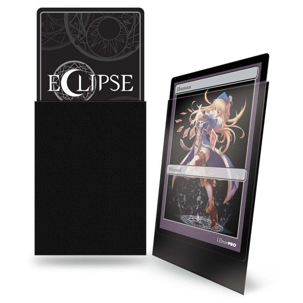 Ultra Pro Sleeves: Deck Protector - Eclipse Matte Jet Black Small (60ct)