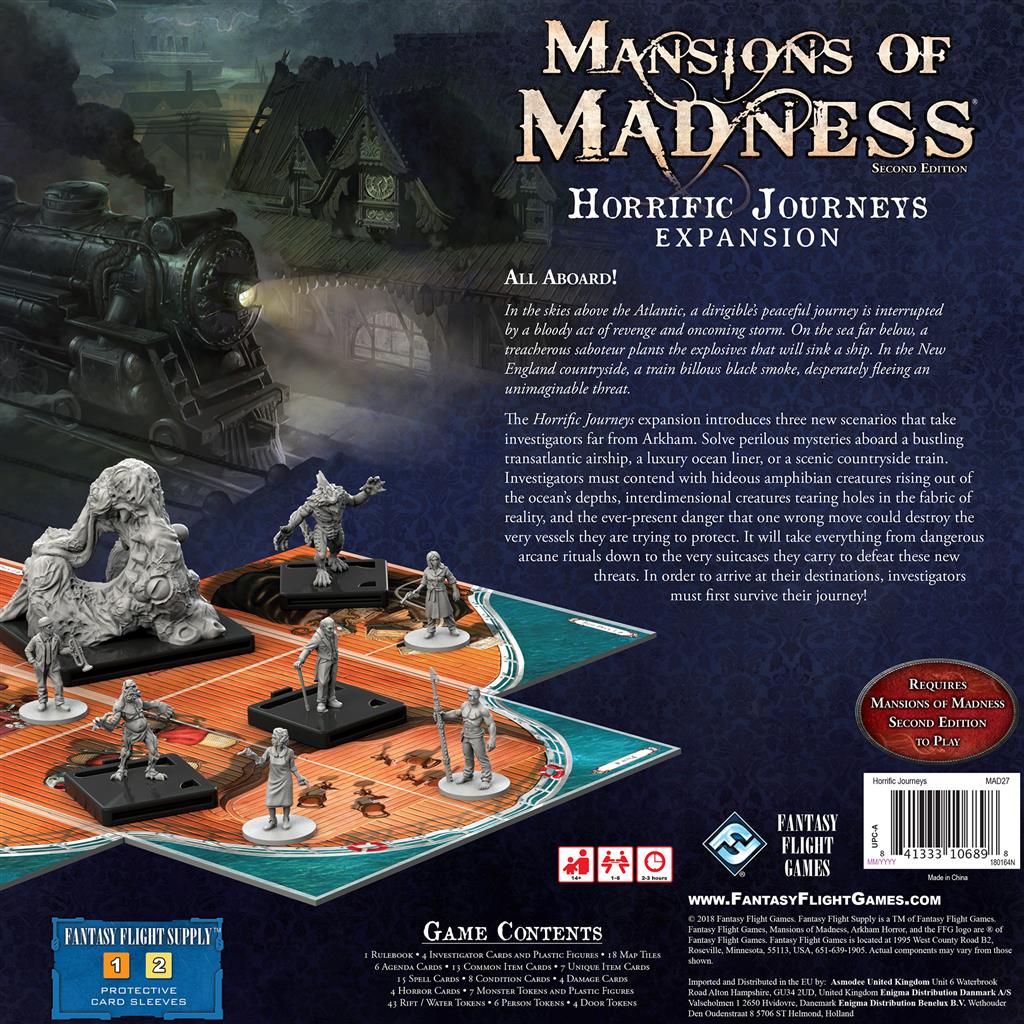 Mansion of Madness: Horrific Journeys Expansion