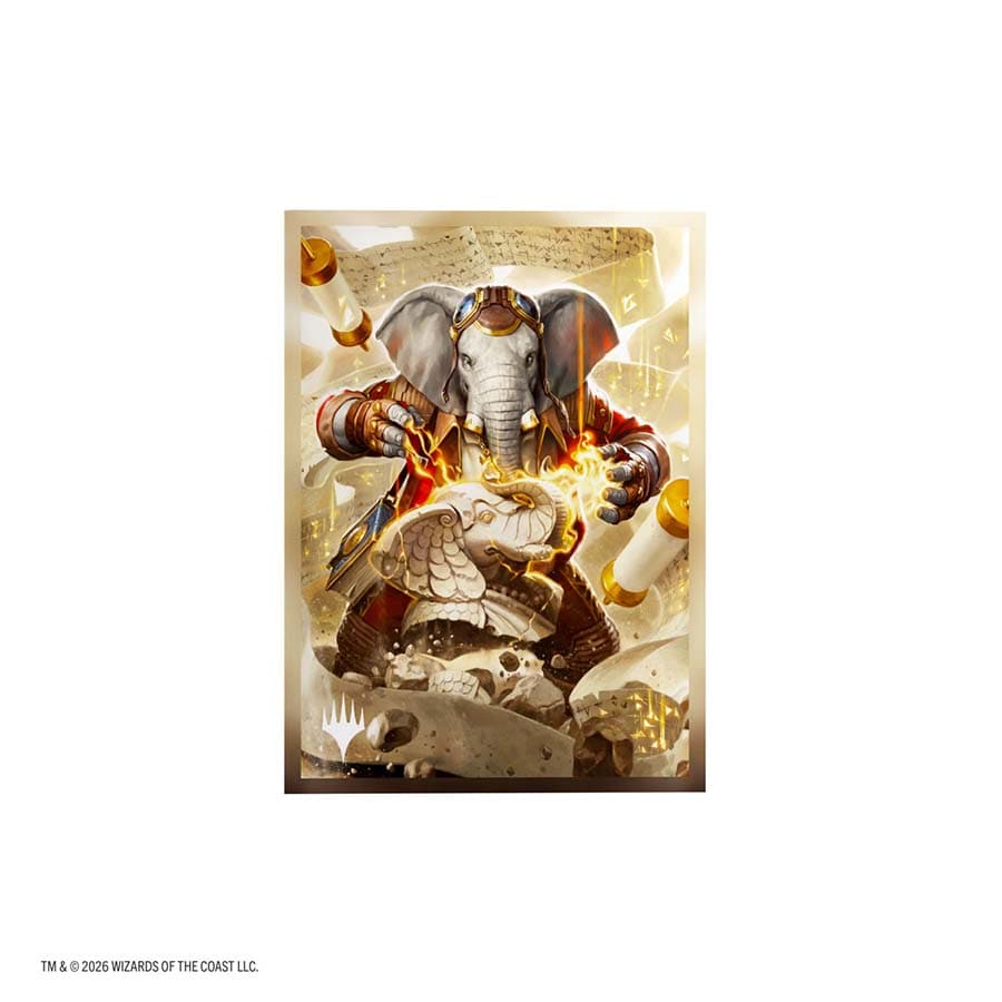 Magic: The Gathering - Secrets of Strixhaven - Premium Art Sleeves - Quintorius History Chaser