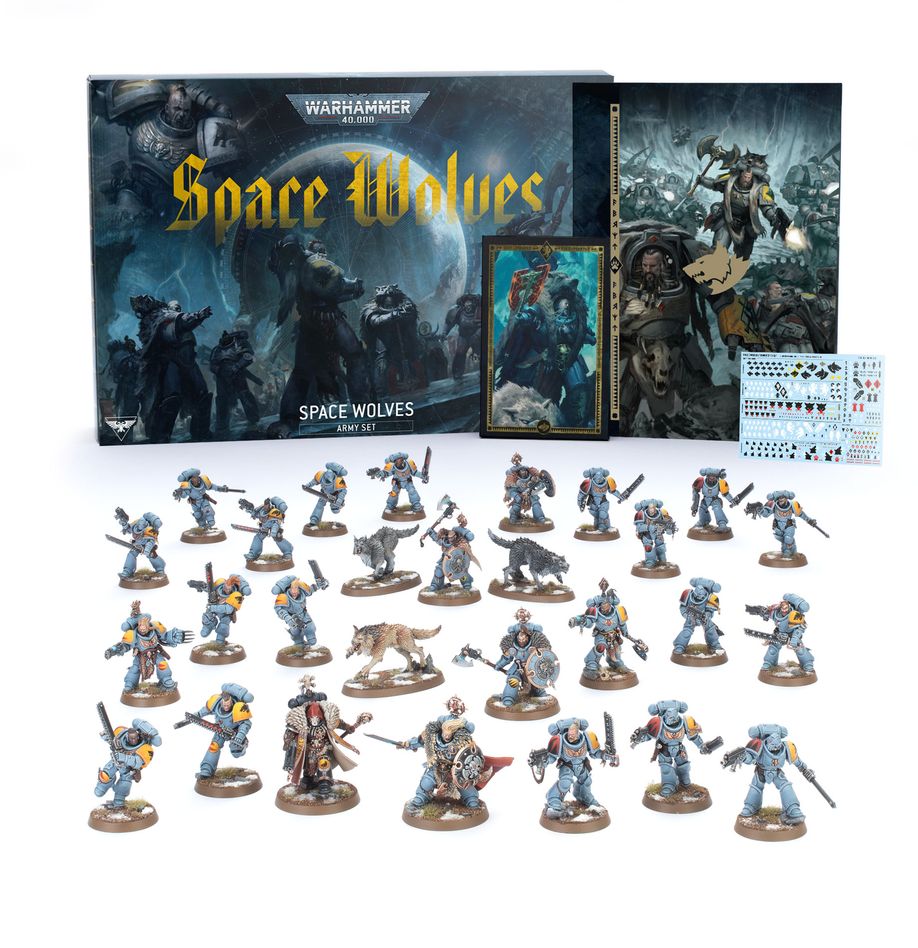 Warhammer 40K: Space Wolves - Army Set