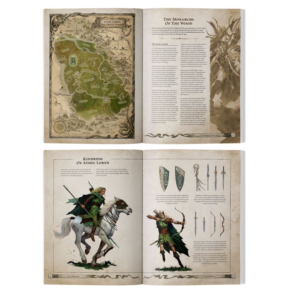 Warhammer: The Old World - Wood Elf Realms - Arcane Journal