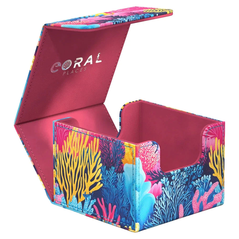 Ultimate Guard: Deck Box 133+ Sidewinder Xenoskin - Coral Places Coral Garden