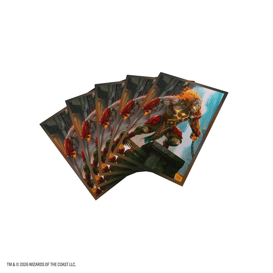 Magic: The Gathering | Reality Fracture Premium Art Sleeves - Ajani Path of Vengeance