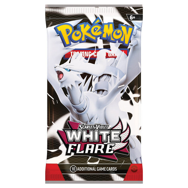 Pokemon TCG: Scarlet & Violet - White Flare 3-Pack Tech Sticker Collection