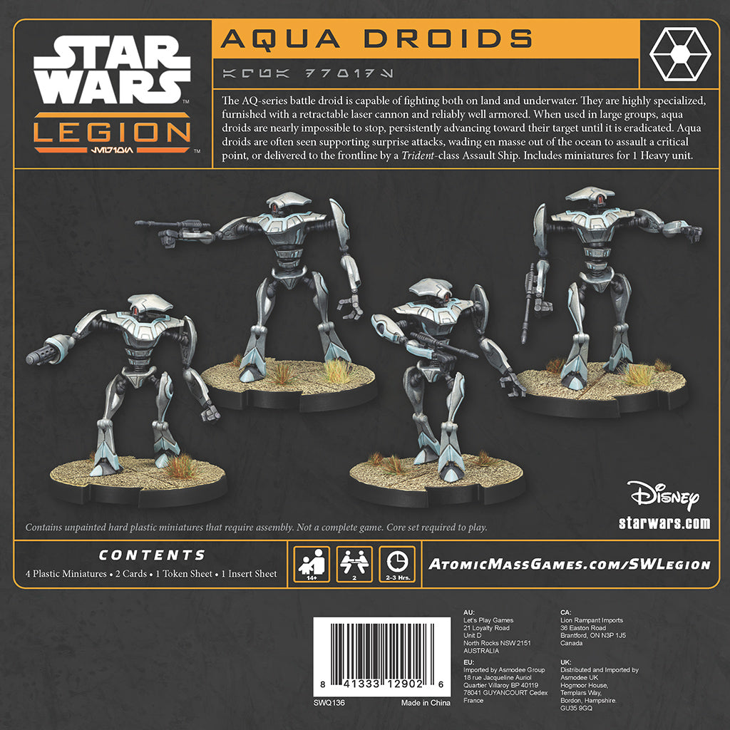 Star Wars Legion: Aqua Droid Unit Expansion