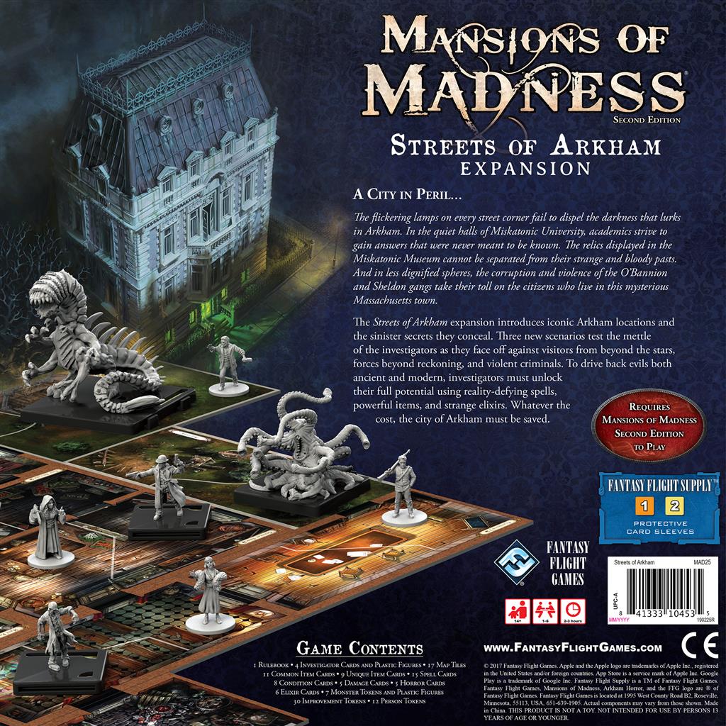 Mansions of Madness: Streets of Arkham Expansion