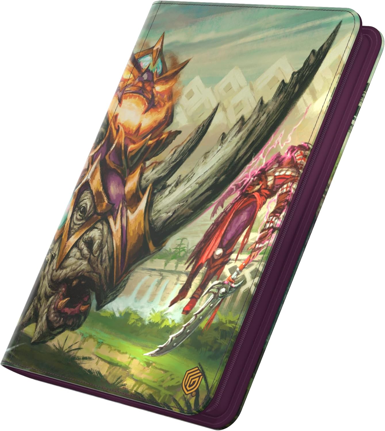 Ultimate Guard Binder: 9-Pocket ZipFolio - MTG Tarkir Dragonstorm - Skirmish Rhino