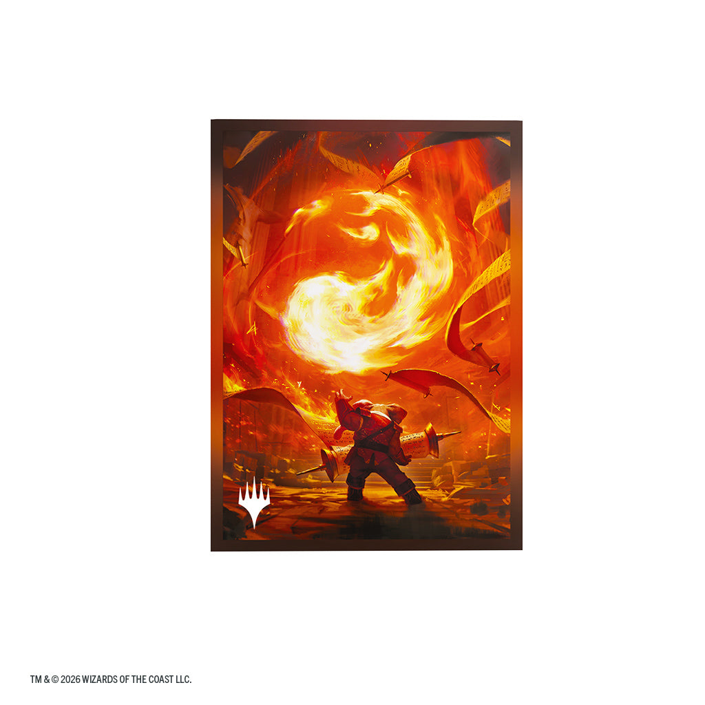 Magic: The Gathering - Secrets of Strixhaven - Premium Art Sleeves - Mountain