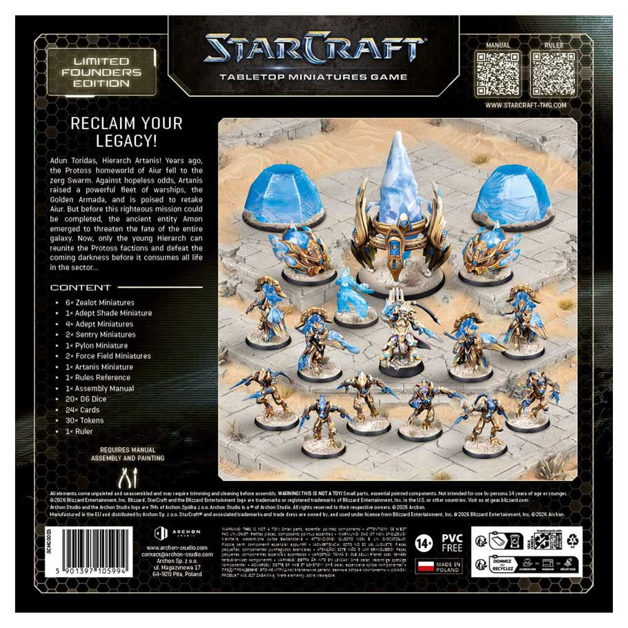StarCraft: Tabletop Miniatures Game - Protoss Starter Set (Founders Edition)