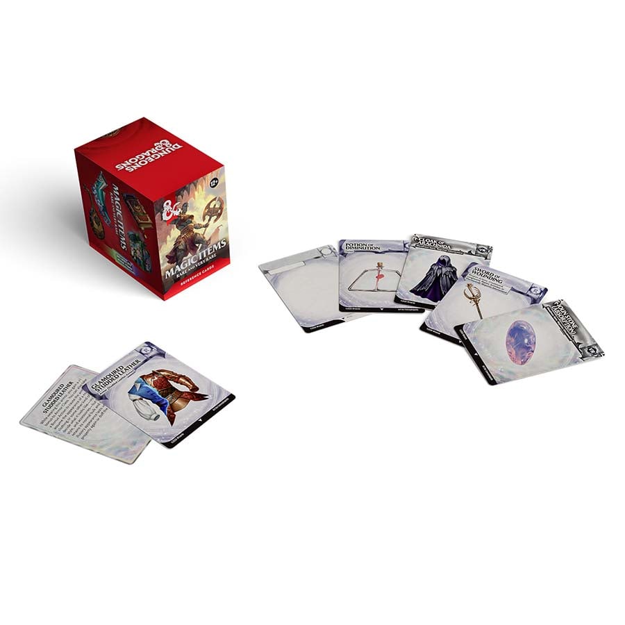 Dungeons & Dragons 5e: Reference Cards - Magic Items (Rare and Very Rare)