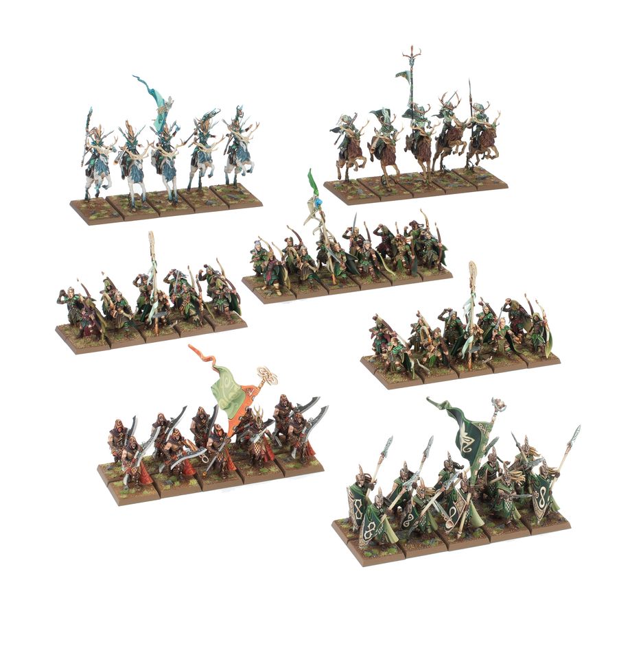 Warhammer: The Old World - Wood Elf Realms - Battalion