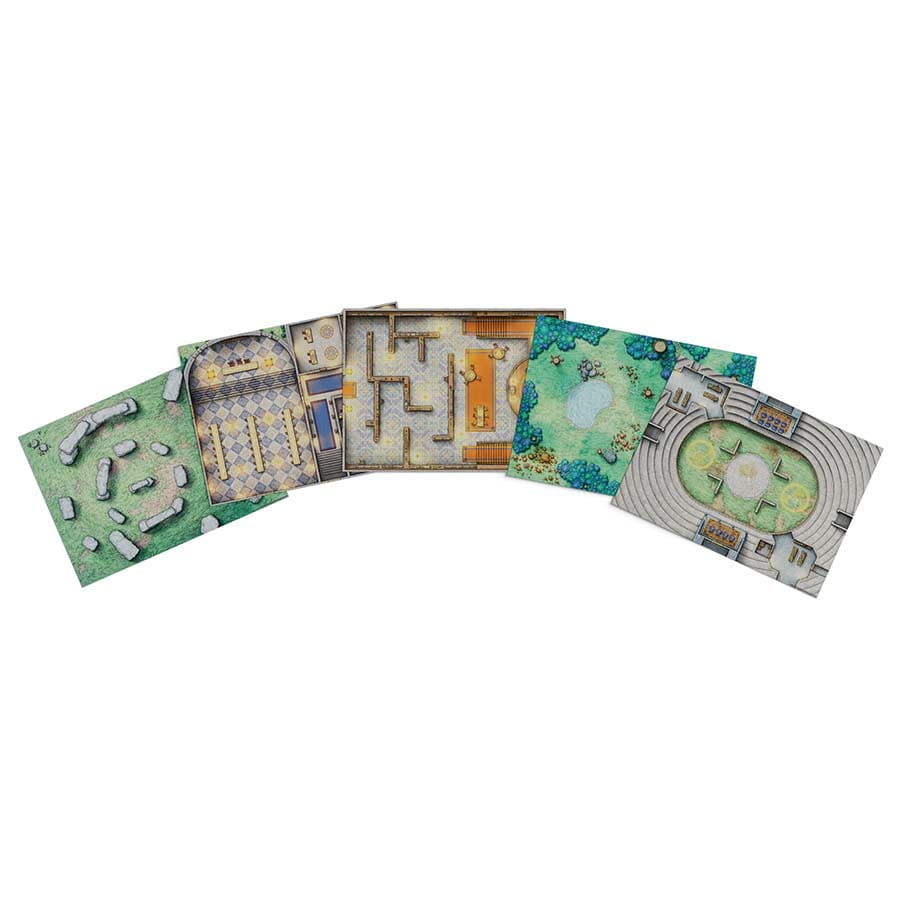 Dungeons & Dragons 5E: Arcana Unleashed - Map Pack