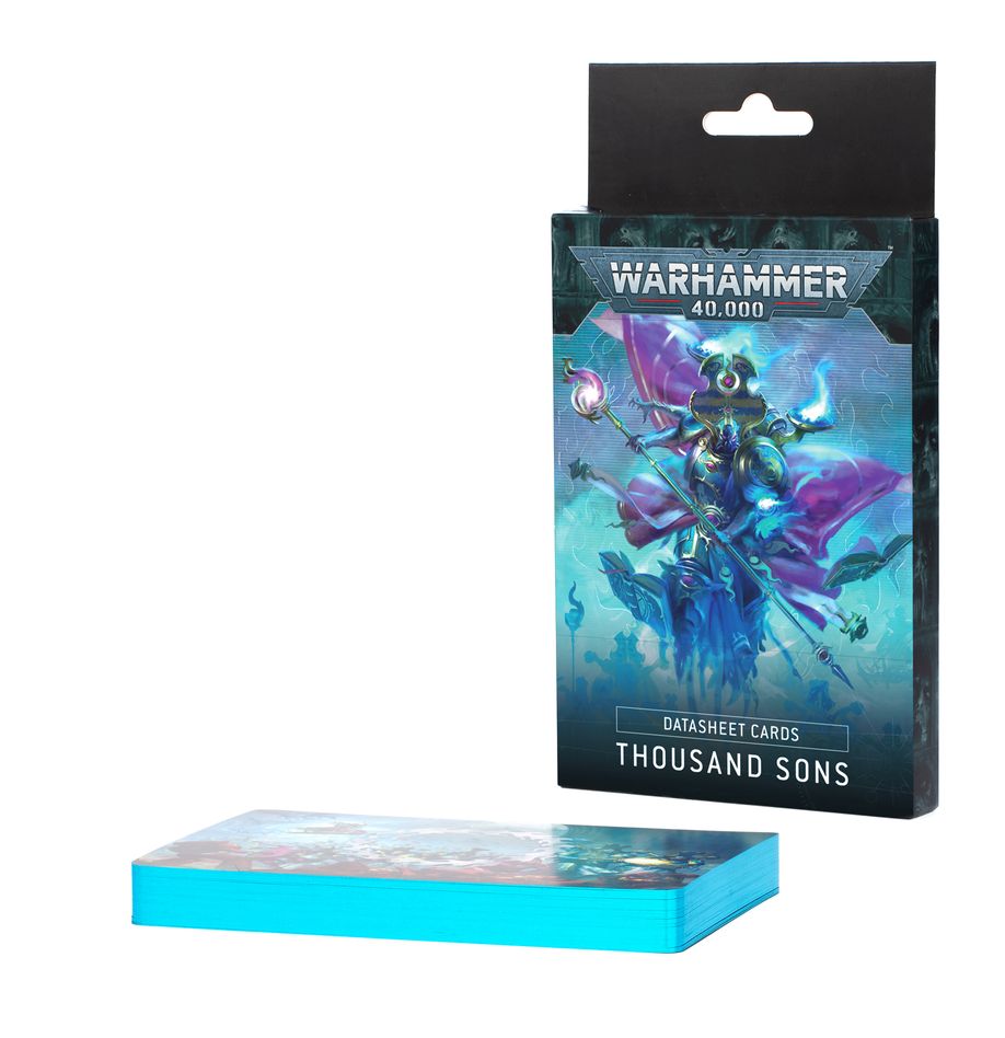 Warhammer 40K: Thousand Sons - Datasheet Cards