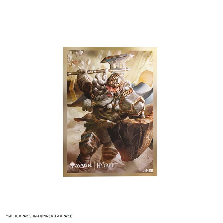 Magic: The Gathering | The Hobbit Premium Art Sleeves - Thorin, Mountain-King