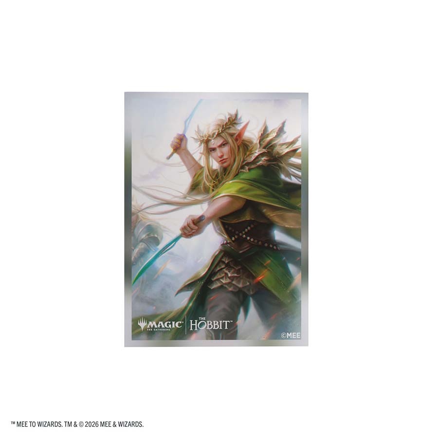 Magic: The Gathering | The Hobbit Premium Art Sleeves - Thranduil, Sindarin Liege