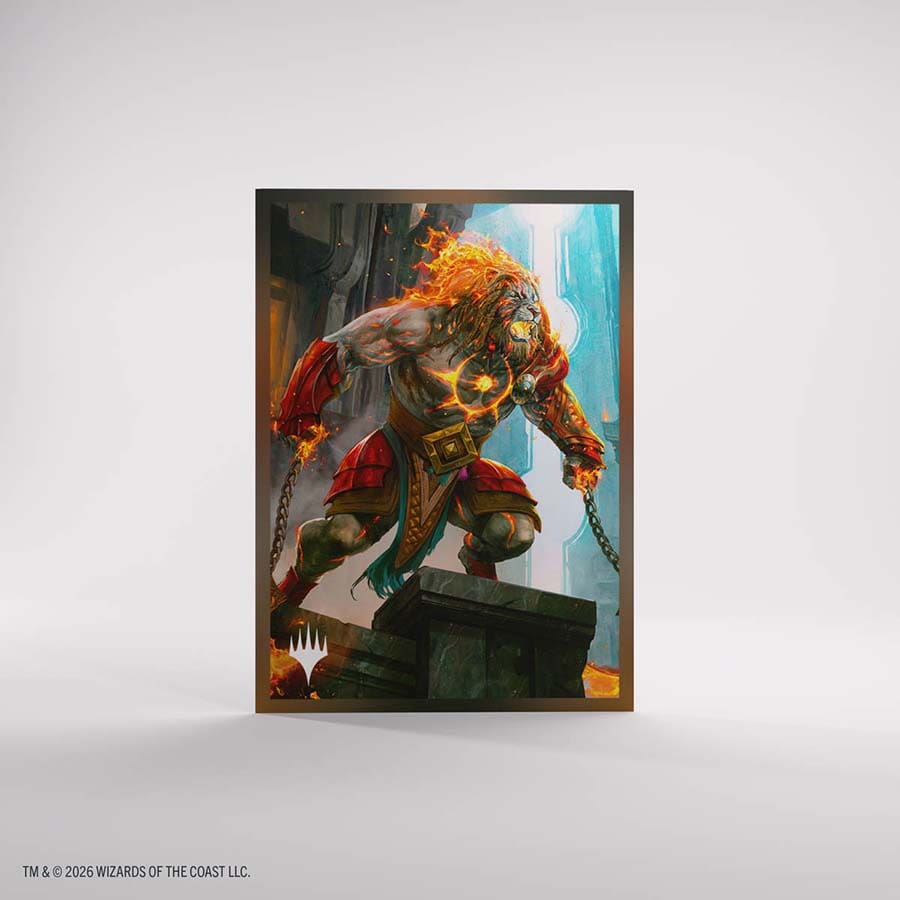 Magic: The Gathering | Reality Fracture Premium Art Sleeves - Ajani Path of Vengeance