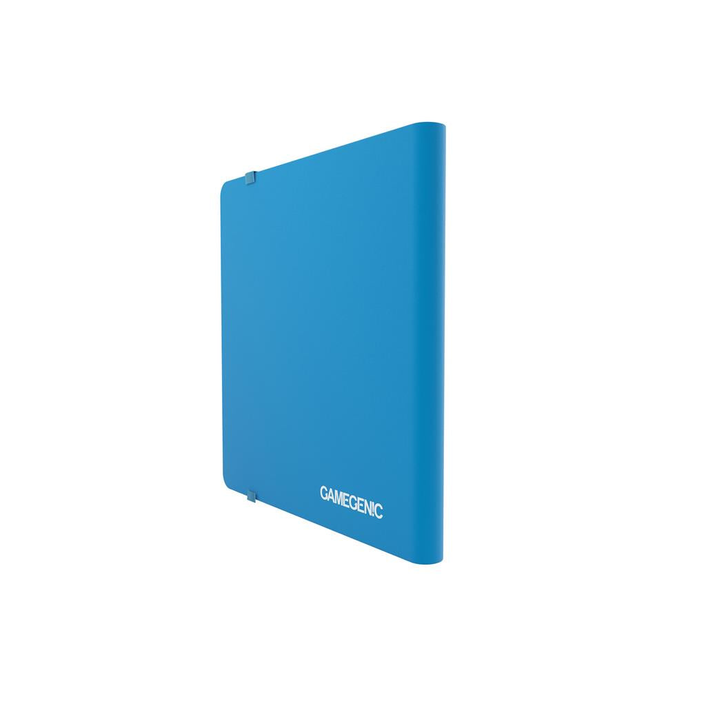 Gamegenic Casual 24-Pocket Album in blue, designed for organizing trading cards and collectibles.