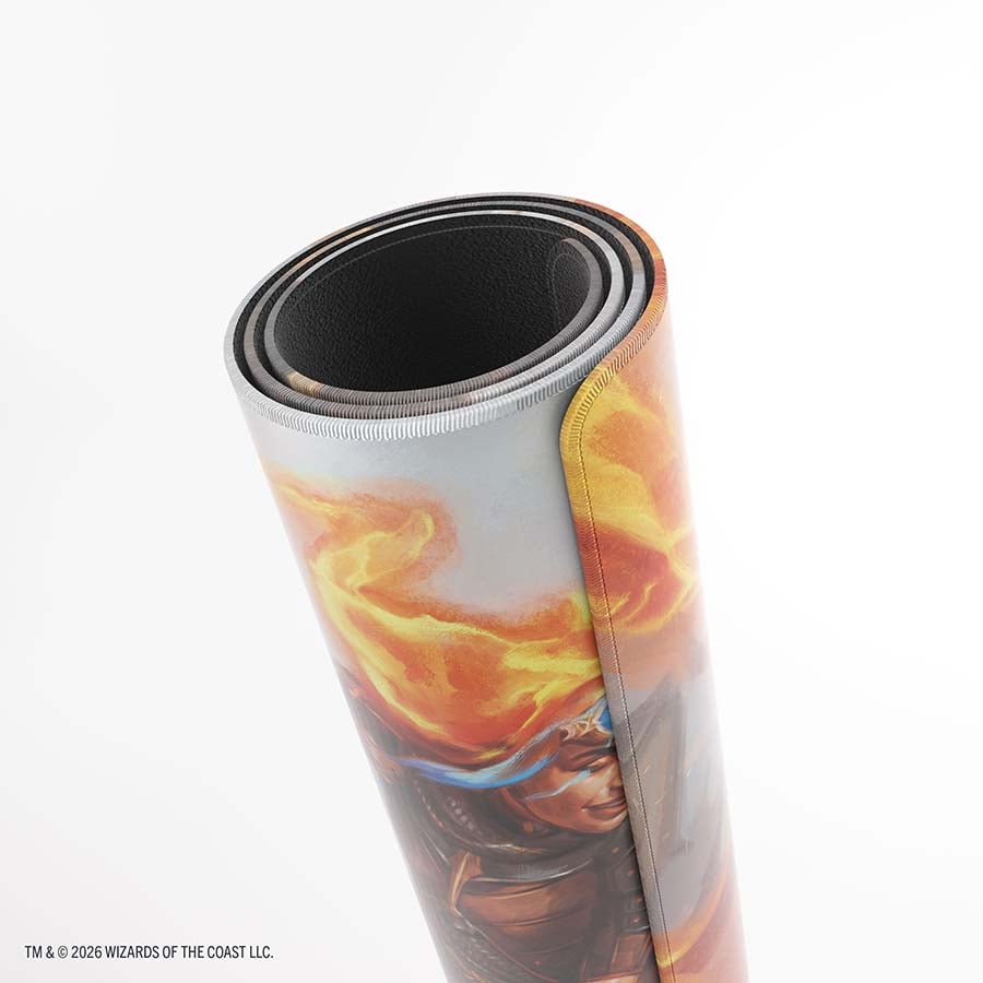 Magic: The Gathering | Reality Fracture Shiny Playmat - Chandra Chill of Compliance