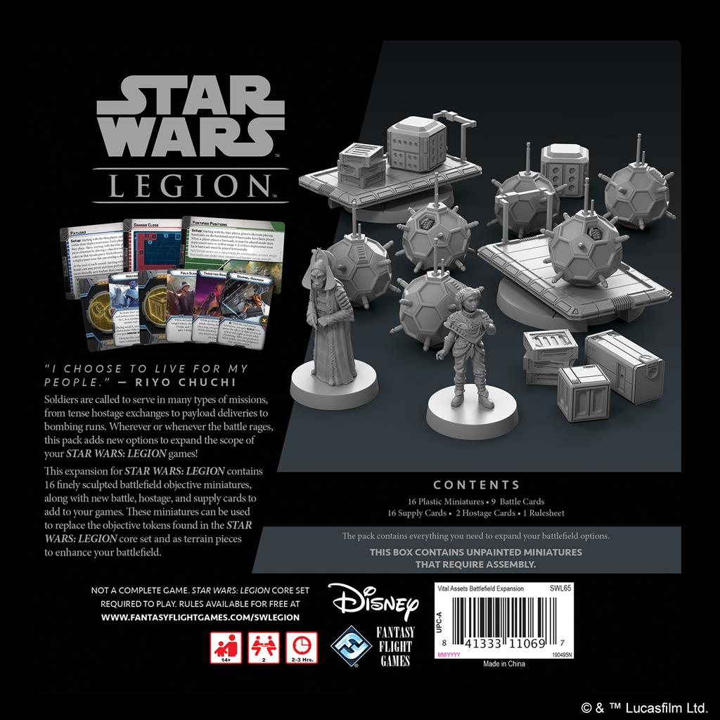 Star Wars Legion: Vital Assets Battlefield Expansion
