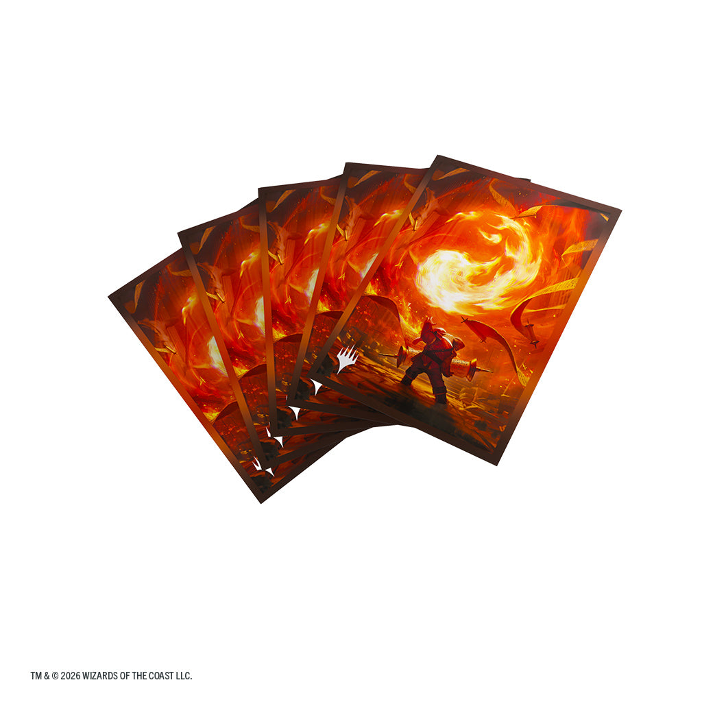 Magic: The Gathering - Secrets of Strixhaven - Premium Art Sleeves - Mountain