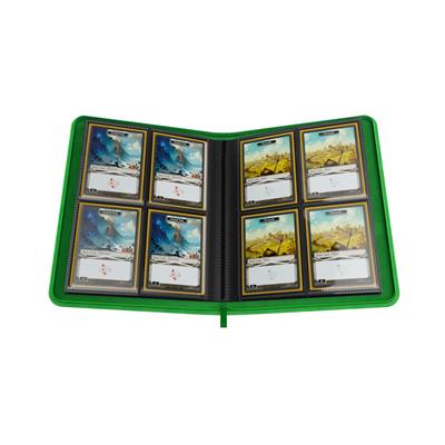 Gamegenic Binder: 8-Pocket Zip-Up Album - Green