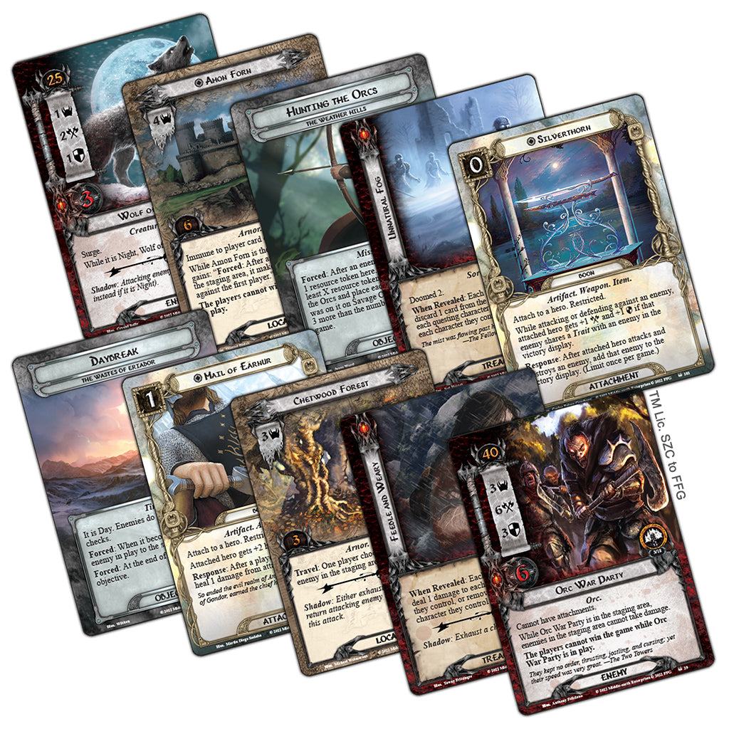The Lord of the Rings LCG: Angmar Awakened Campaign Expansion