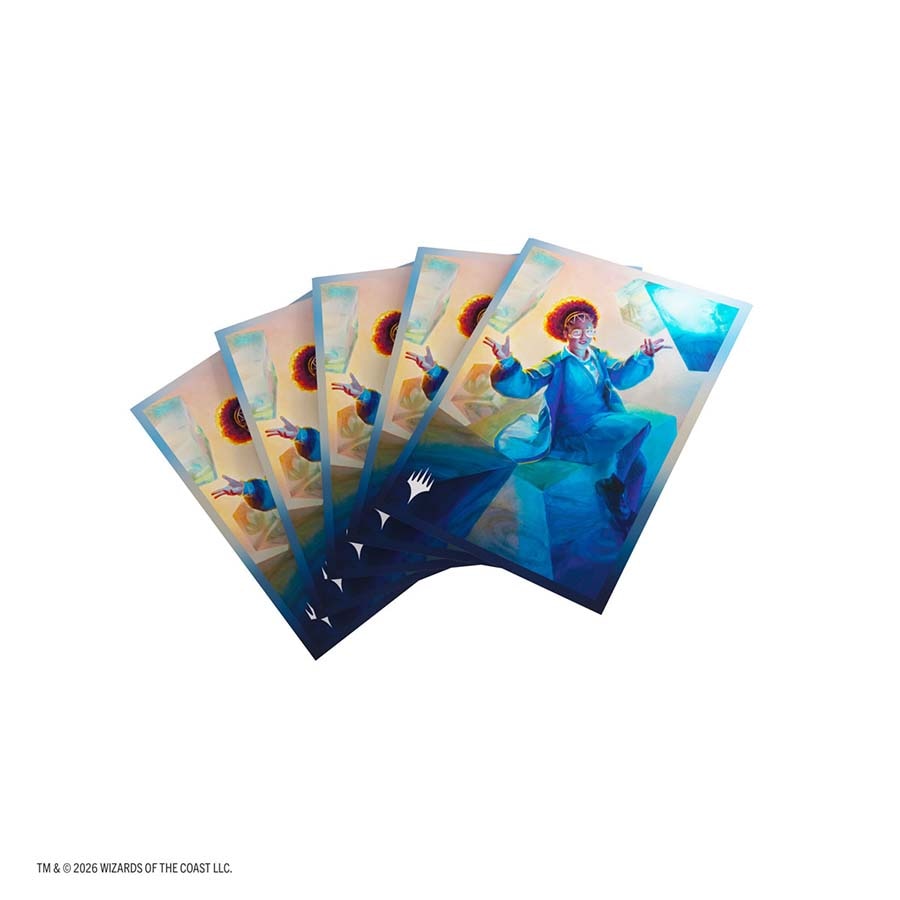 Magic: The Gathering - Secrets of Strixhaven - Premium Art Sleeves - Zimone Infinite Analyst