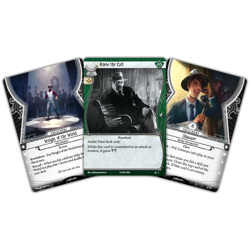 Arkham Horror LCG: Andre Patel Investigator Deck
