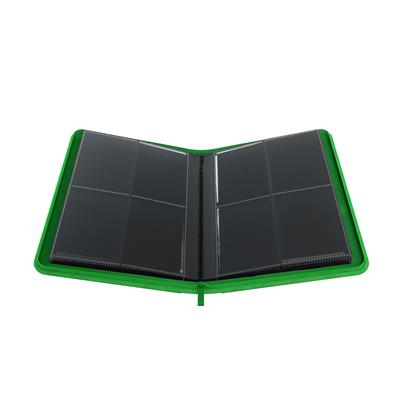 Gamegenic Binder: 8-Pocket Zip-Up Album - Green