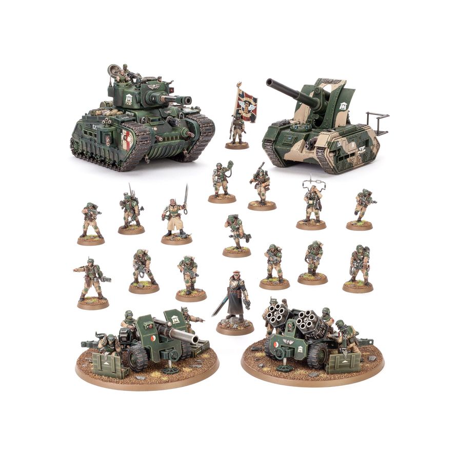 Warhammer 40K: Battleforce - Astra Militarum Platoon