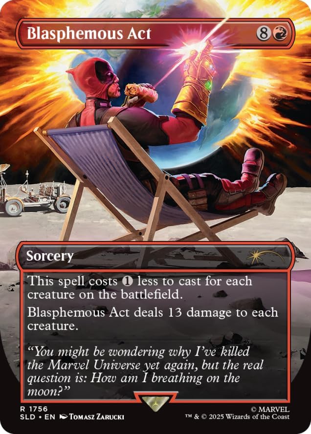 Magic the Gathering Secret Lair x Marvel's Deadpool (Non-Foil)