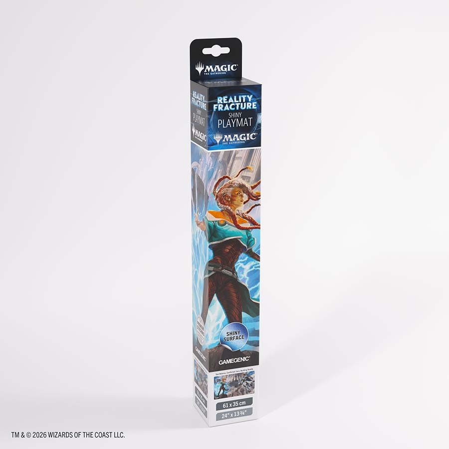 Magic: The Gathering | Reality Fracture Shiny Playmat - Tam Beleren Conflicted Jace Building Reality