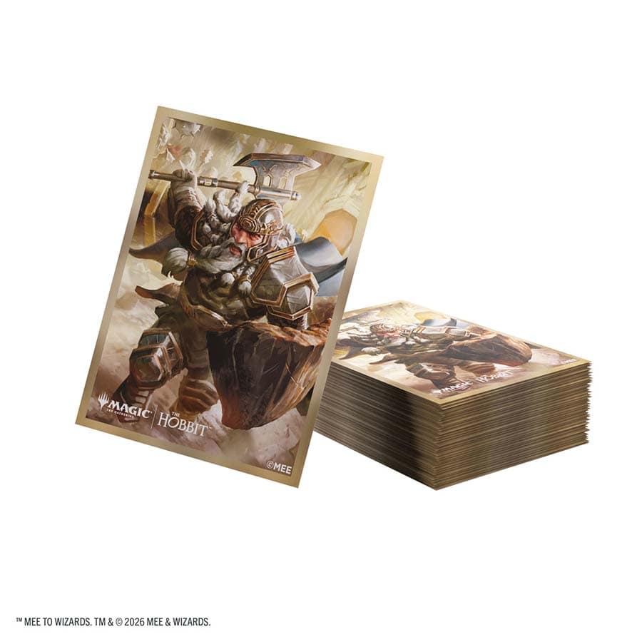 Magic: The Gathering | The Hobbit Premium Art Sleeves - Thorin, Mountain-King