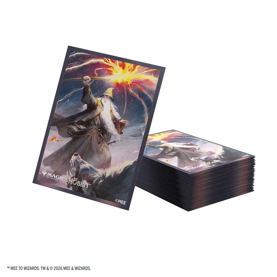 Magic: The Gathering | The Hobbit Premium Art Sleeves - Gandalf, Shadow's Foe
