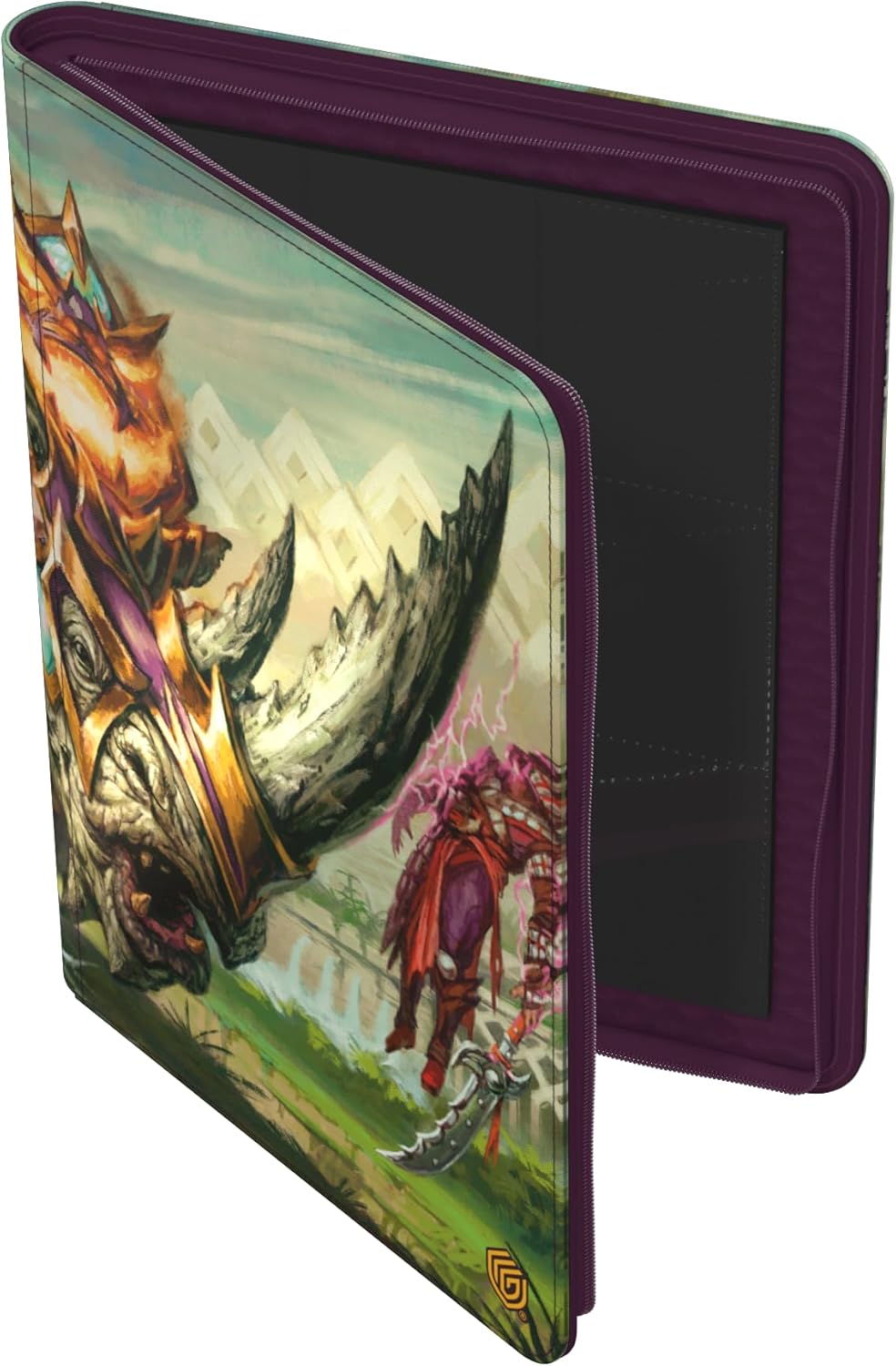 Ultimate Guard Binder: 9-Pocket ZipFolio - MTG Tarkir Dragonstorm - Skirmish Rhino