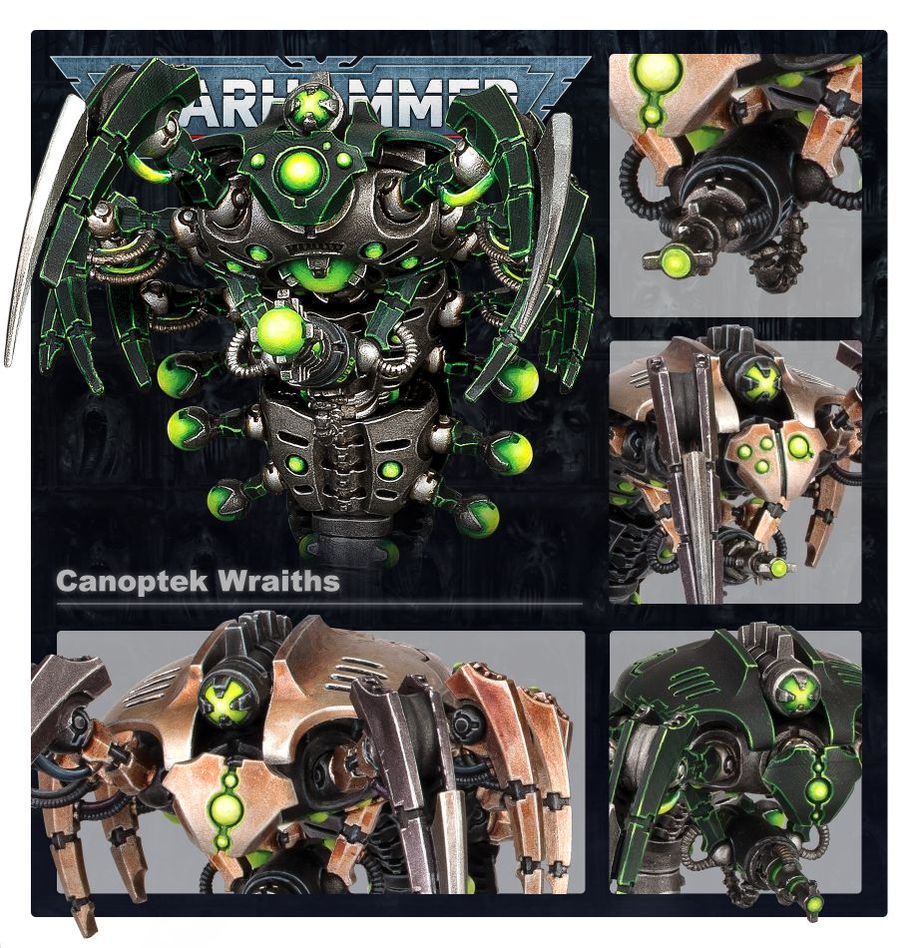 Warhammer 40K: Necrons - Canoptek Wraiths