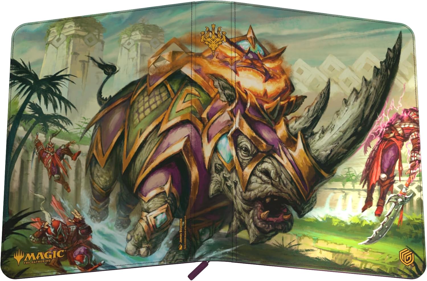 Ultimate Guard Binder: 9-Pocket ZipFolio - MTG Tarkir Dragonstorm - Skirmish Rhino