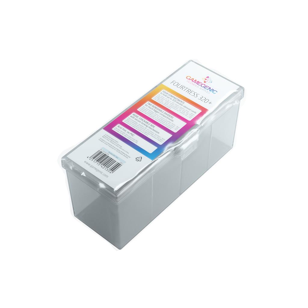 Gamegenic: Deck Box - Fourtress 320+ (Clear)