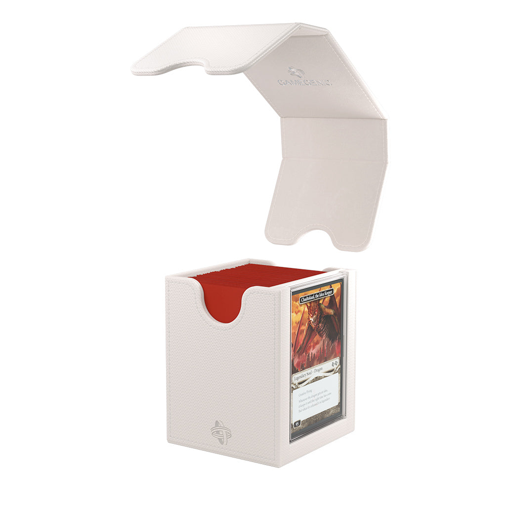 Gamegenic Deck Box: Squire PLUS 100+ XL Convertible (White)