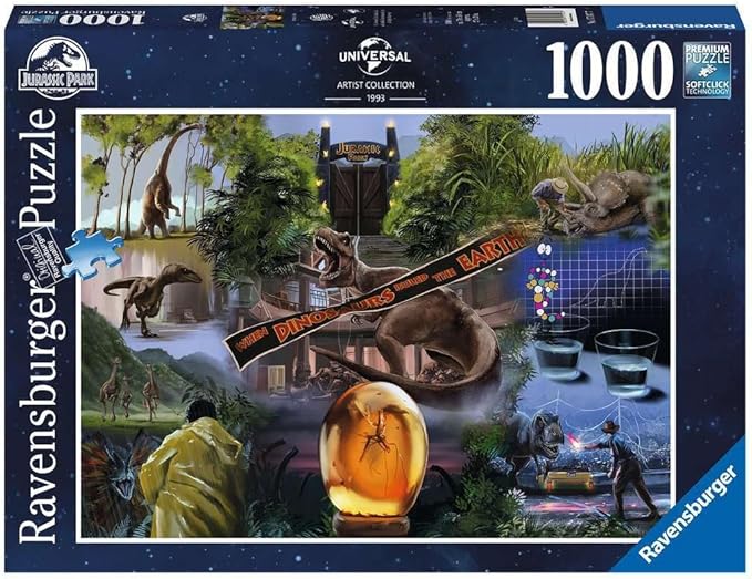 The Universal Vault: Jurassic Park 1000 Piece Puzzle