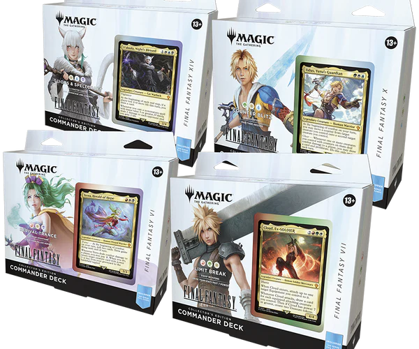 Magic: The Gathering - Final Fantasy - Collector Commander Deck (Set of 4)